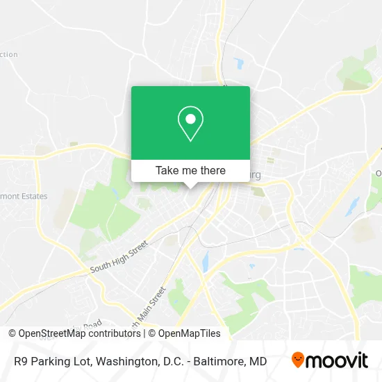 R9 Parking Lot map
