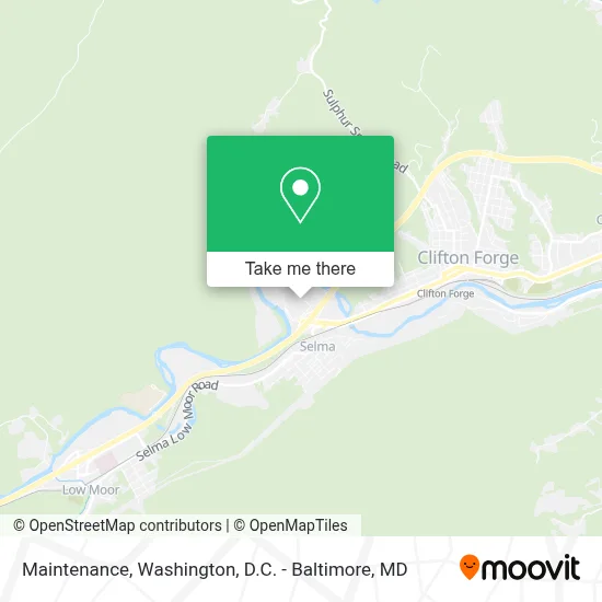 Maintenance map