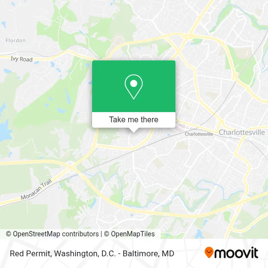 Red Permit map
