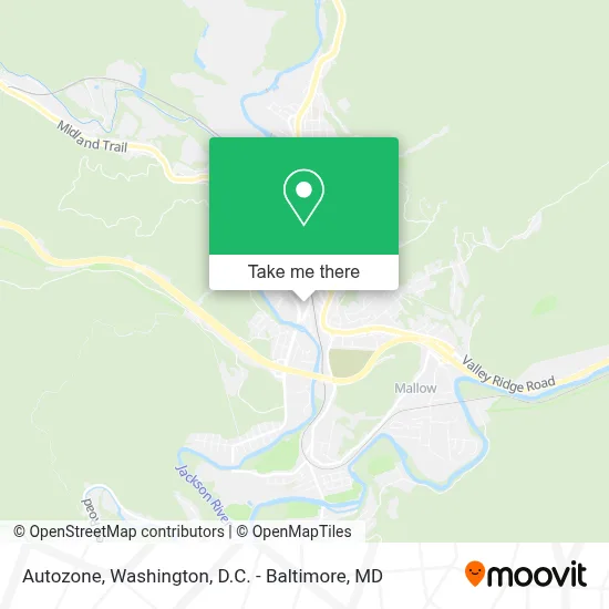 Autozone map