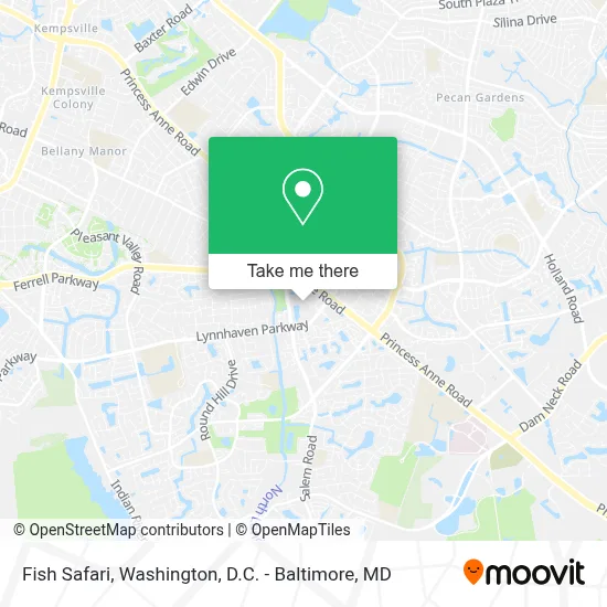 Fish Safari map