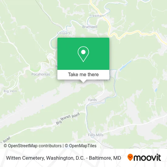 Witten Cemetery map