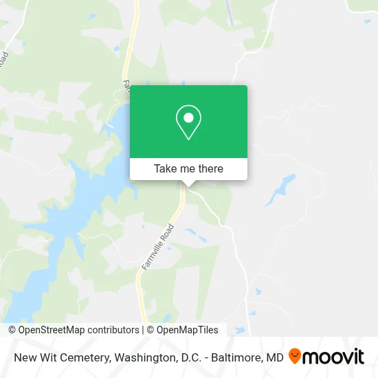New Wit Cemetery map