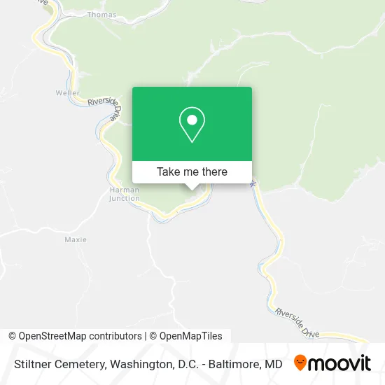 Stiltner Cemetery map