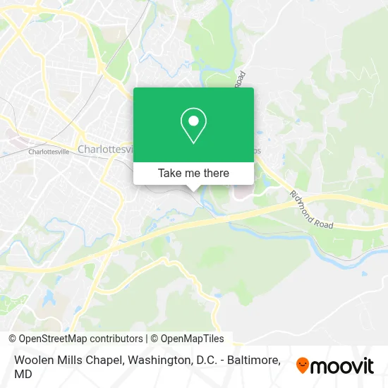 Woolen Mills Chapel map