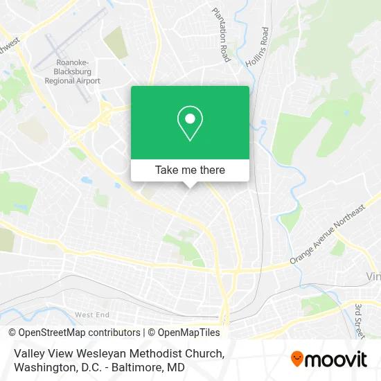 Valley View Wesleyan Methodist Church map