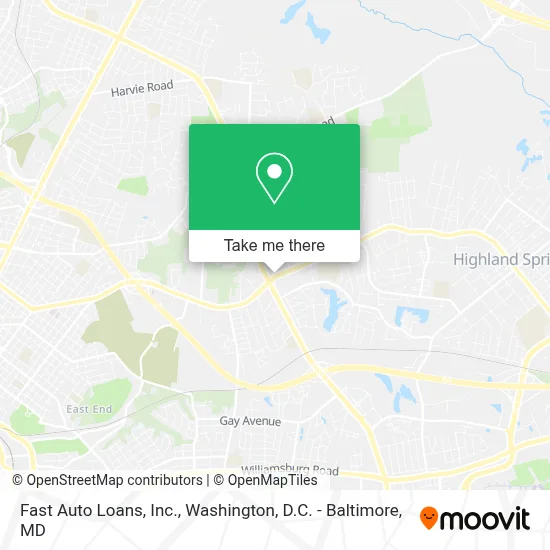 Fast Auto Loans, Inc. map