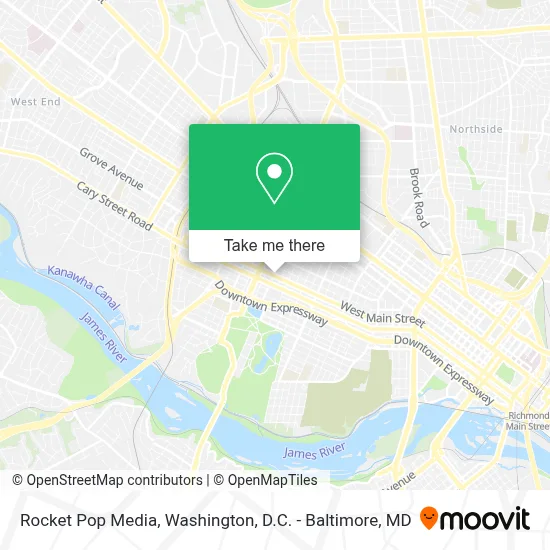 Rocket Pop Media map