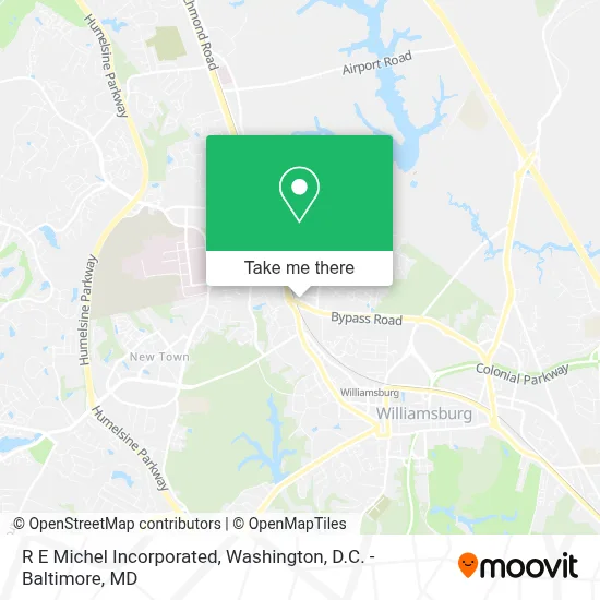 R E Michel Incorporated map