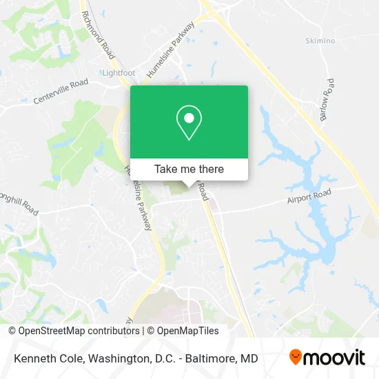 Kenneth Cole map