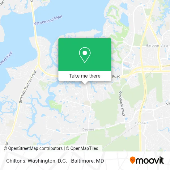 Chiltons map