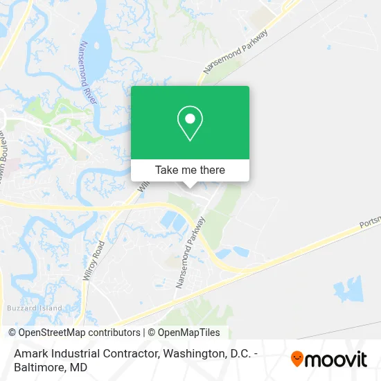 Amark Industrial Contractor map