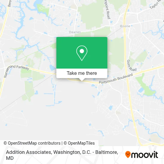 Addition Associates map