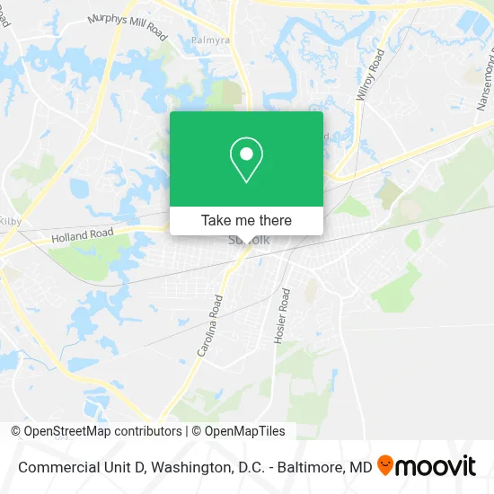 Commercial Unit D map