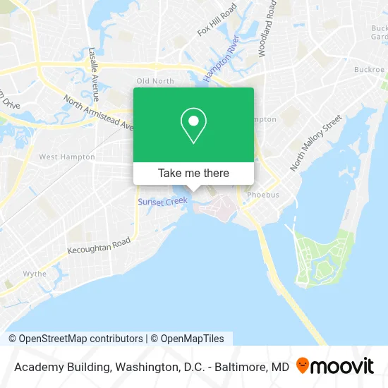 Academy Building map
