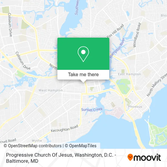 Progressive Church Of Jesus map