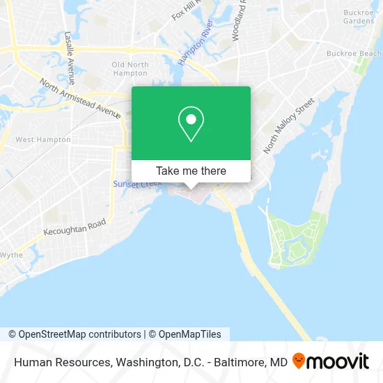 Human Resources map