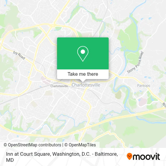 Inn at Court Square map