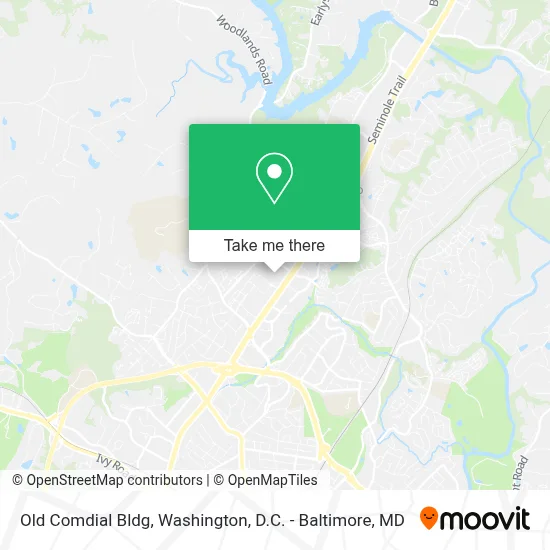 Old Comdial Bldg map