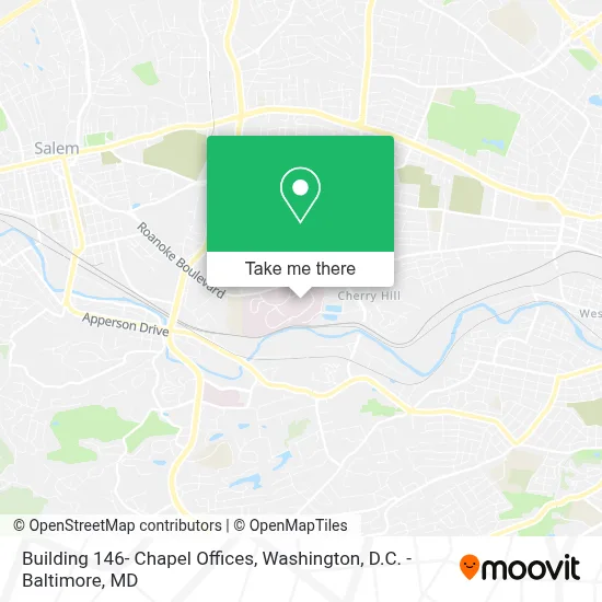 Building 146- Chapel Offices map