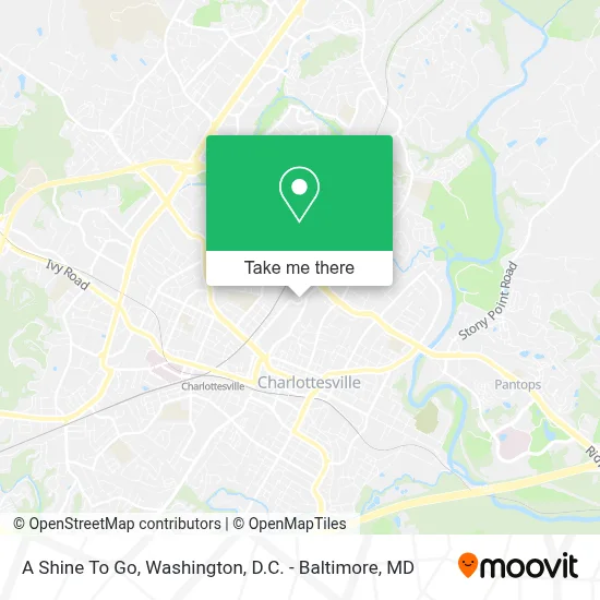 A Shine To Go map