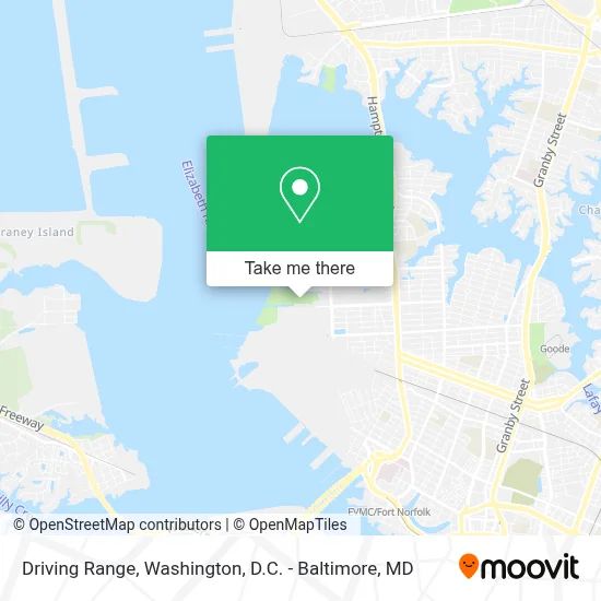 Driving Range map