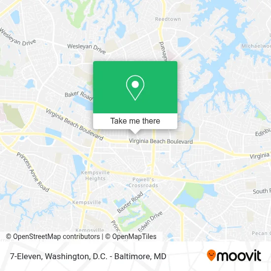 7-Eleven map