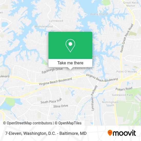 7-Eleven map