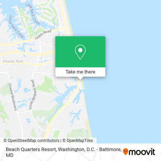 Beach Quarters Resort map