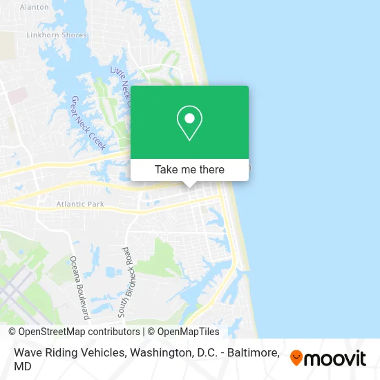 Wave Riding Vehicles map