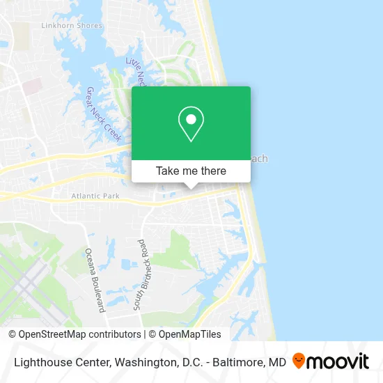 Lighthouse Center map