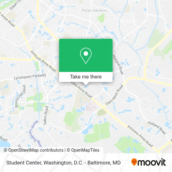Student Center map