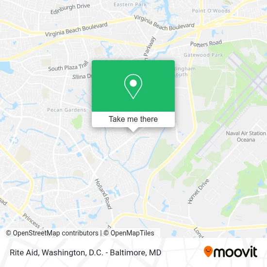 Rite Aid map