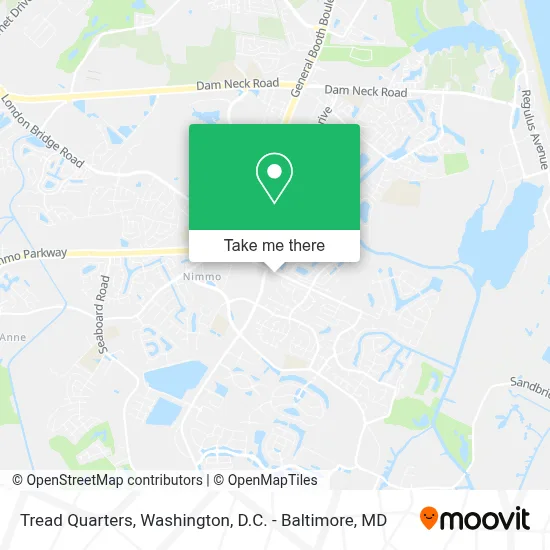 Tread Quarters map