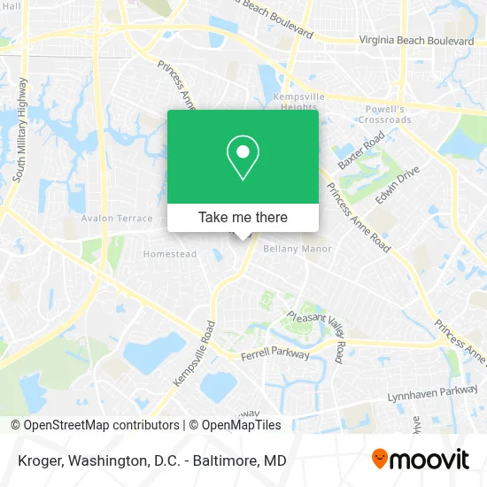 Kroger map