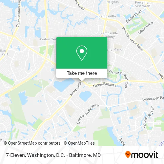7-Eleven map