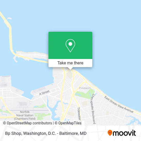 Bp Shop map