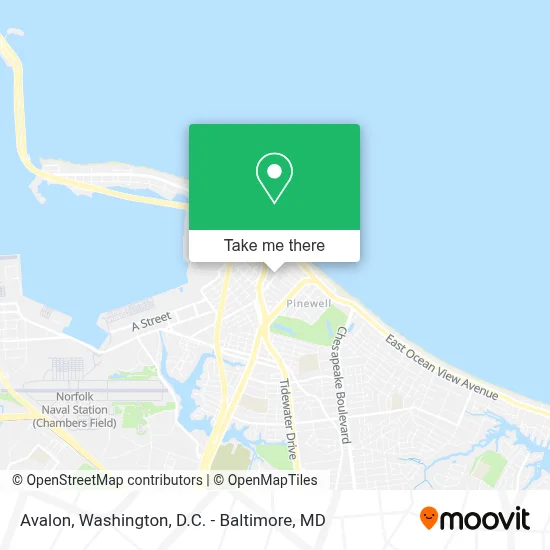 Avalon map