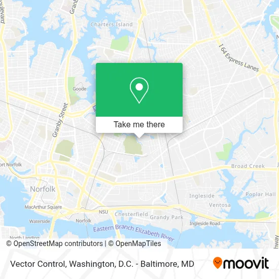 Vector Control map