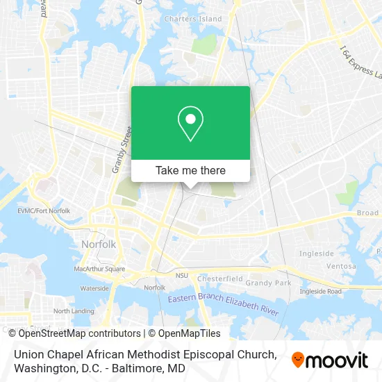 Union Chapel African Methodist Episcopal Church map
