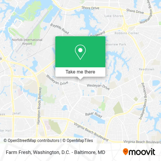 Farm Fresh map