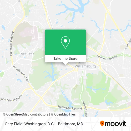 Cary Field map