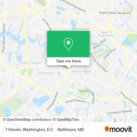 7-Eleven map