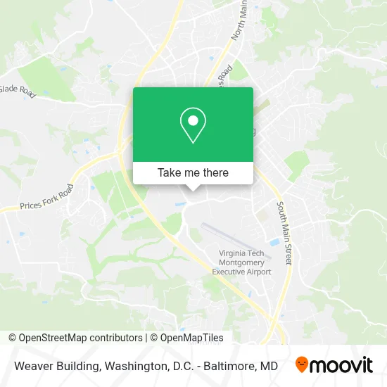 Weaver Building map