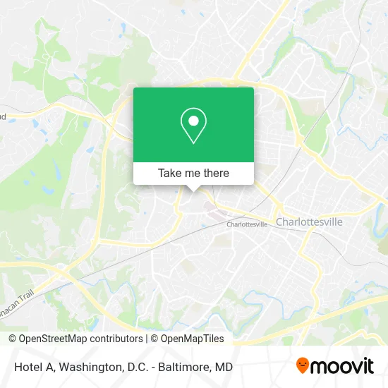 Hotel A map