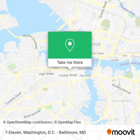 7-Eleven map