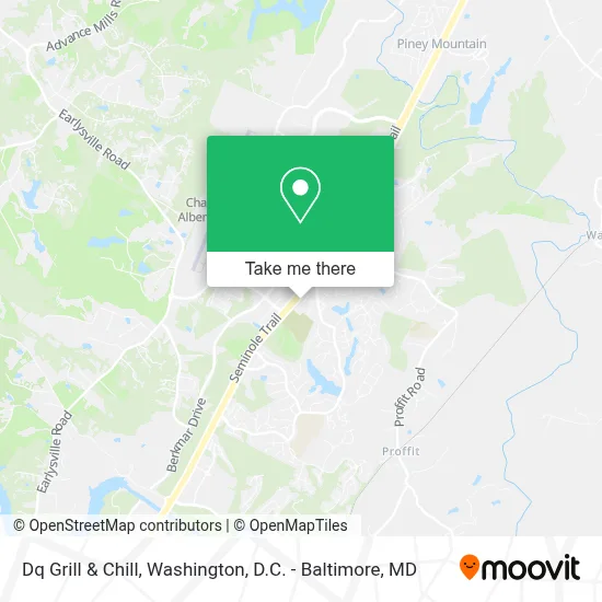 Dq Grill & Chill map