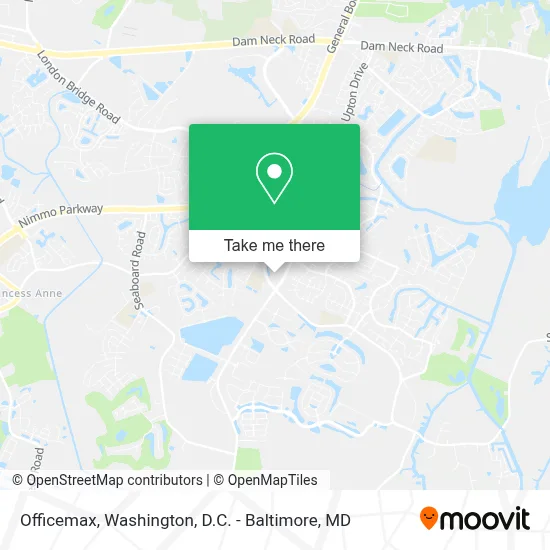 Officemax map