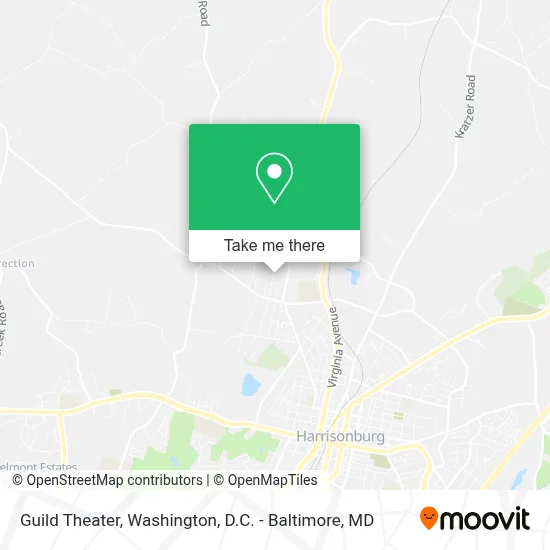 Guild Theater map