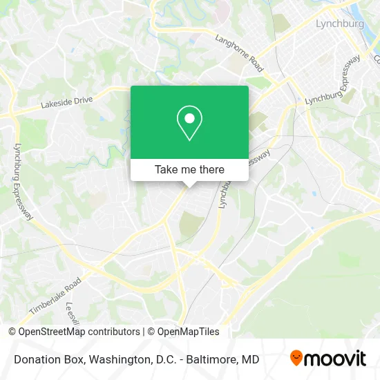 Donation Box map